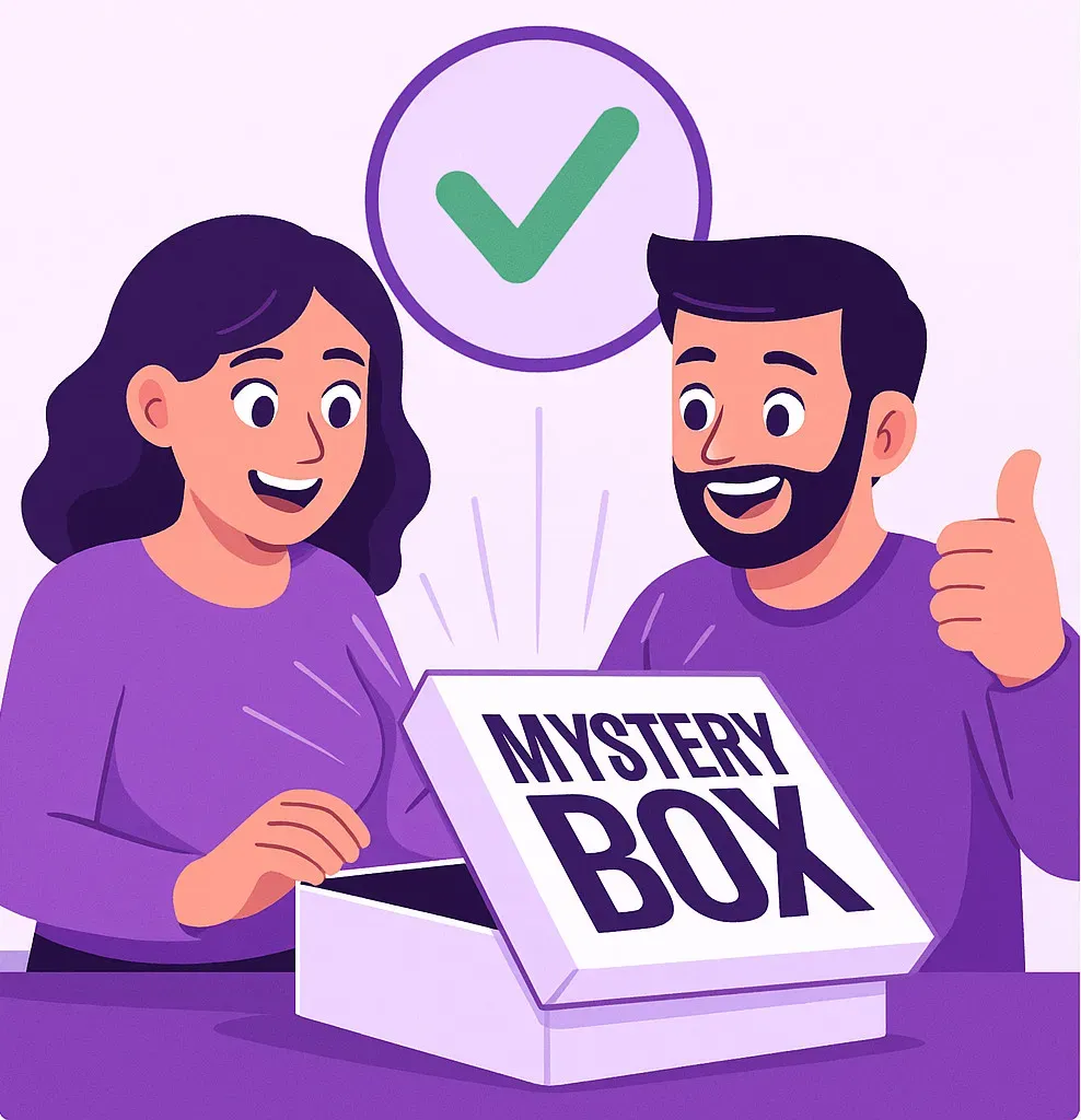 Mystery Box Geld-zurück-Garantie