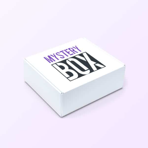 Deluxe Mystery Box Seitenansicht, Premium Überraschungsbox